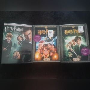 NIB Lot Bundle Of 3 Harry Potter DVD Collection All Unopened